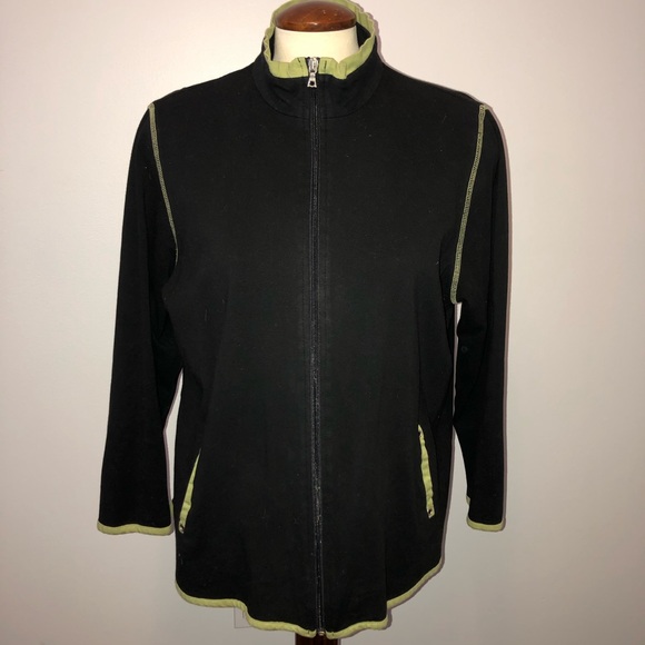 Plus size zippered jacket - Picture 2 of 5